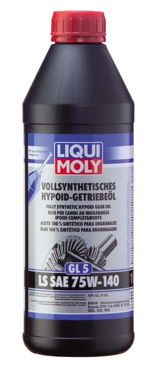 Liqui Moly Gearolie Limited Slip 75W-140 (1 liter)