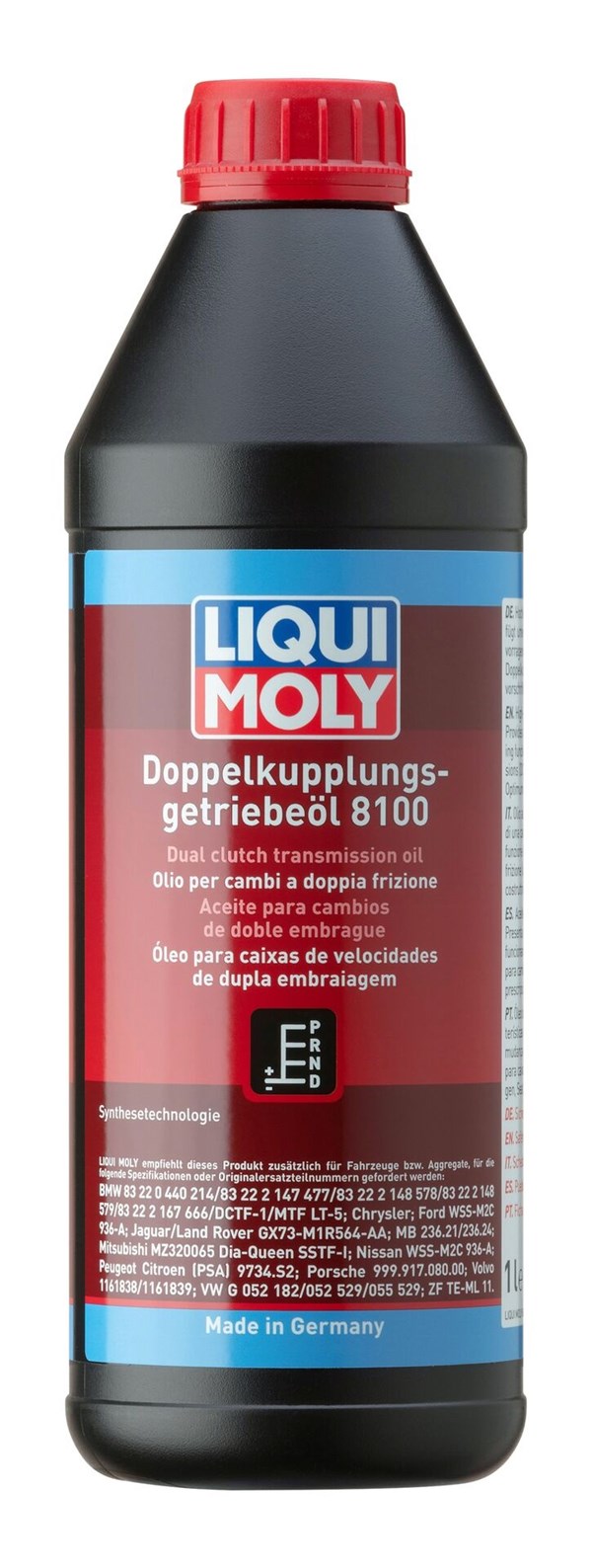 Liqui Moly dobbeltkoblingsgearolie 8100 (1 liter)