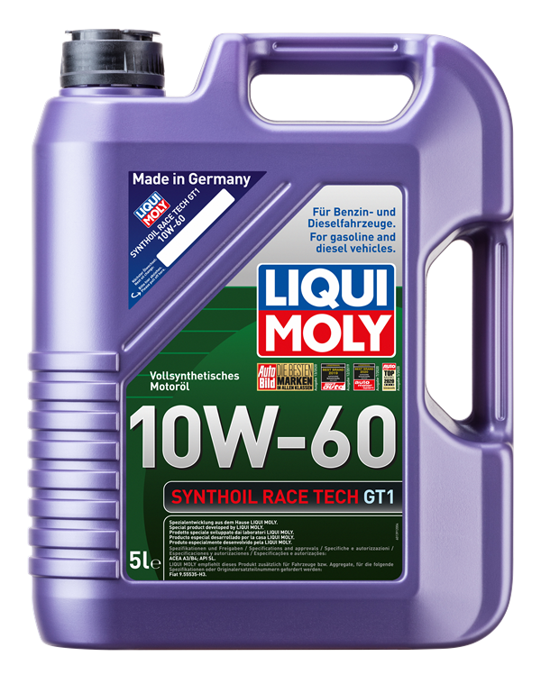 Liqui Moly Synthoil Race Tech GT1 - 10W-60 (5 liter)