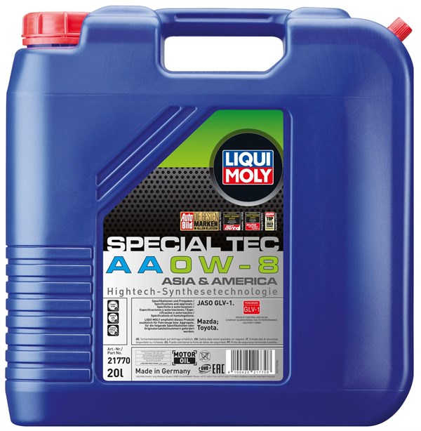 Liqui Moly Special Tec AA 0W-8 (20 liter)