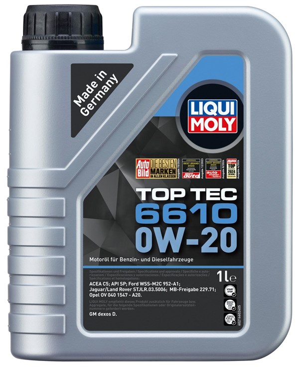 Liqui Moly Top Tec 6610 - 0W-20 (1 liter)