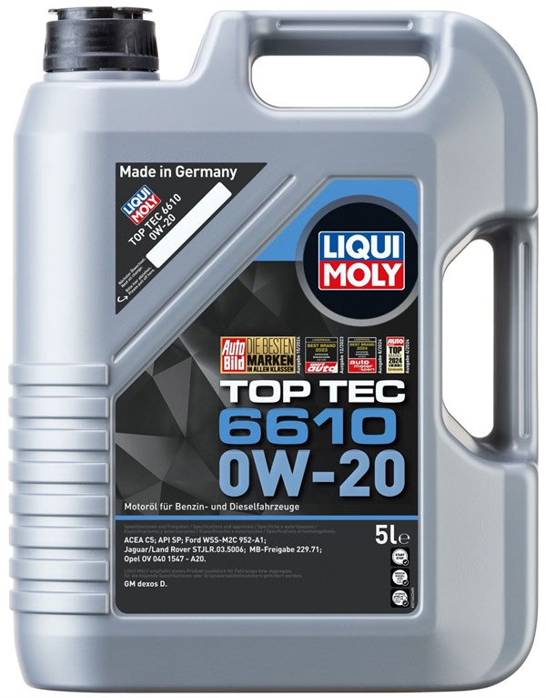 Liqui Moly Top Tec 6610 - 0W-20 (5 liter)