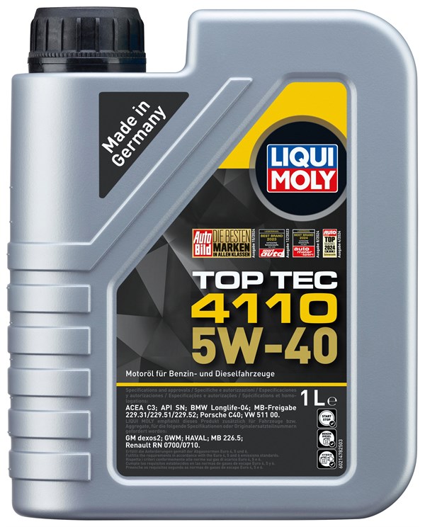 Liqui Moly Top Tec 4110 - 5W-40 (1 liter)