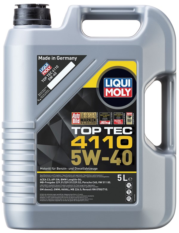 Liqui Moly Top Tec 4110 - 5W-40 (5 liter)