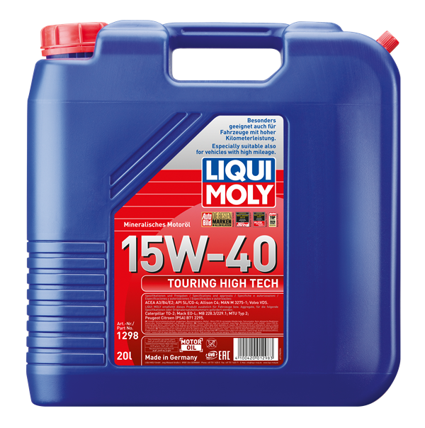 Liqui Moly Touring High Tech - 15W-40 (20 liter)