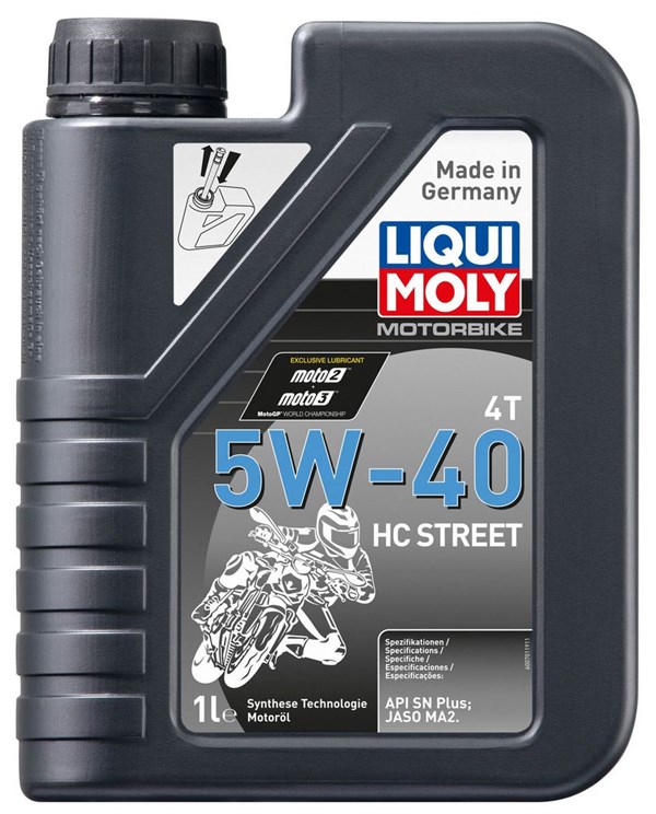 Liqui Moly Motorbike 4T, 5W-40 HC Street (1 liter)