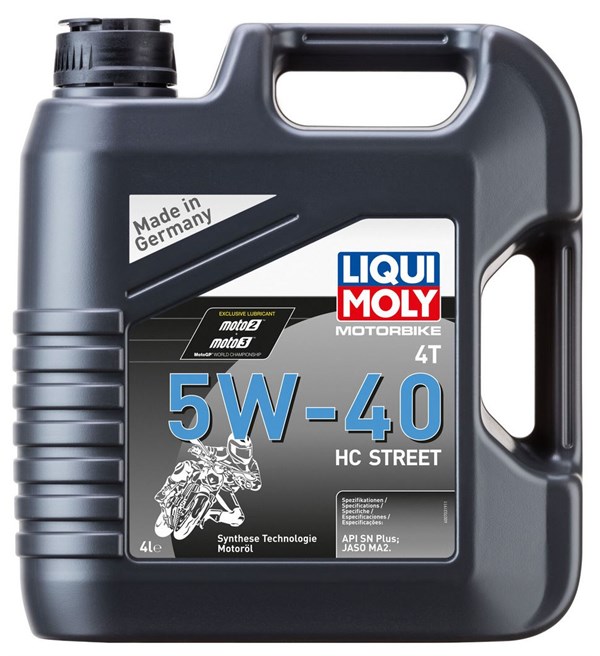 Liqui Moly Motorbike 4T, 5W-40 HC Street (4 liter)