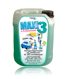 Maxi 3 Rengøringsmiddel (5 liter)