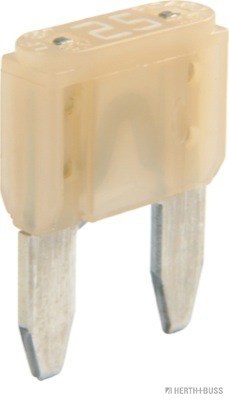 Fladstiksikring 25A Hvid "Mini" (Pakke med 5 stk.)