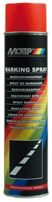 Motip Markeringsspray - Rød (600ml)