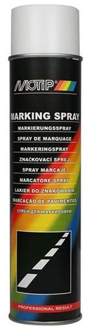 Motip Markeringsspray - Hvid (600ml)