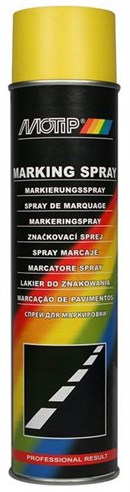 Motip Markeringsspray - Gul (600ml)