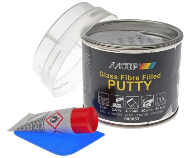 Motip Fiberfyldt glasfiber spartelmasse (250g)