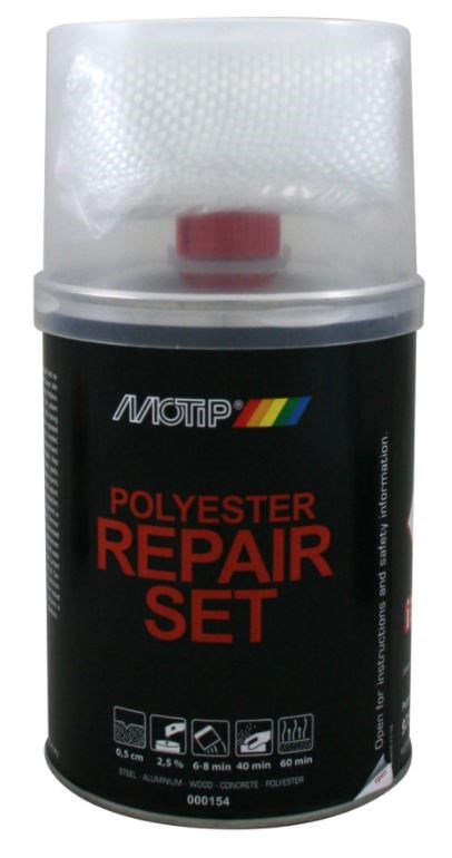Motip Plast reparationssæt (1kg)