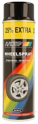 Motip Fælgspray Sort (Blank) (500ml)