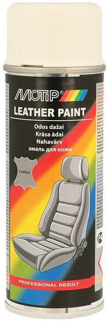 Motip Læderspray - Hvid (RAL 9010) (200ml)