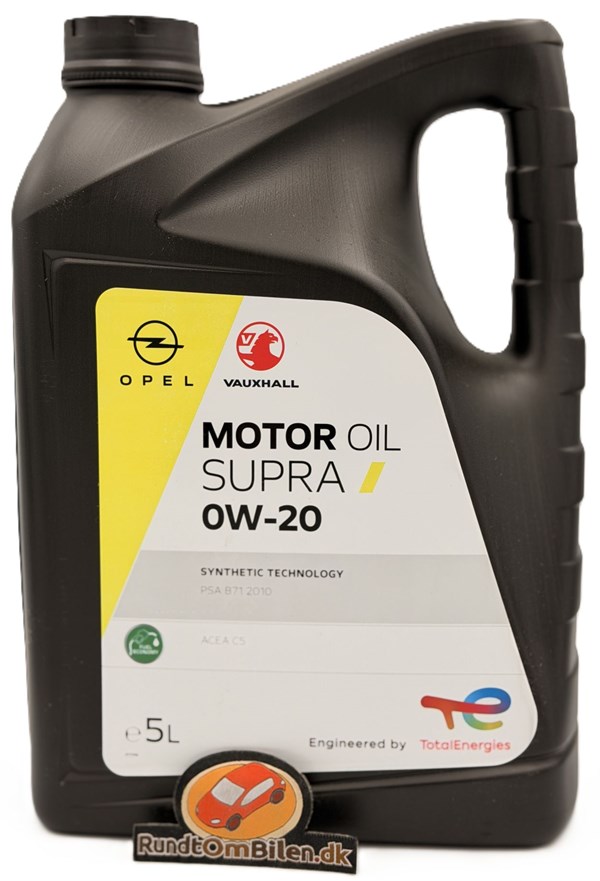 Opel Motor Oil Supra 0W-20 (5 liter)