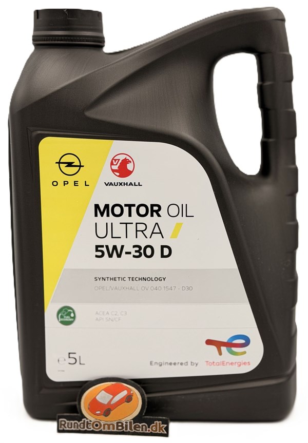 Opel Motor Oil Ultra 5W-30 D (5 liter)
