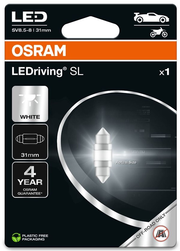 Osram LED Pære C5W Festoon 31mm (1 stk.)