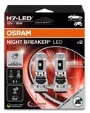 Osram H7 Night Breaker LED Speed 450 - ECE godkendt (2 stk.)