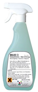Maxi 3 Industri Rens - Klar til brug (0,75 liter)