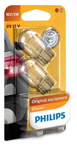 Philips W21/5W (12066) Vision (2 stk.)