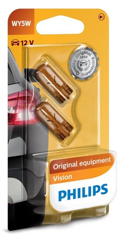 Philips WY5W (12396) Vision (2 stk.)
