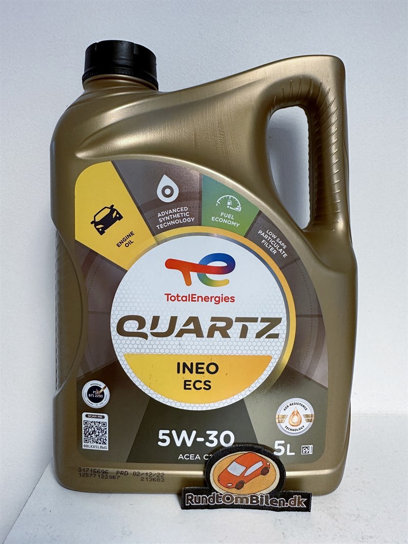 Total Quartz Ineo Ecs 5W30 + Filtro 1109AY
