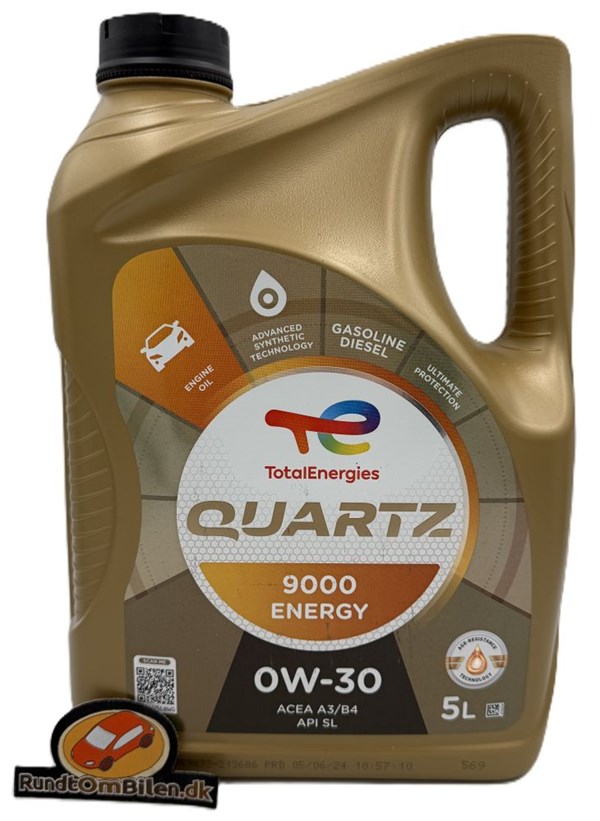 Total Quartz 9000 Energy 0W-30 (5 liter)