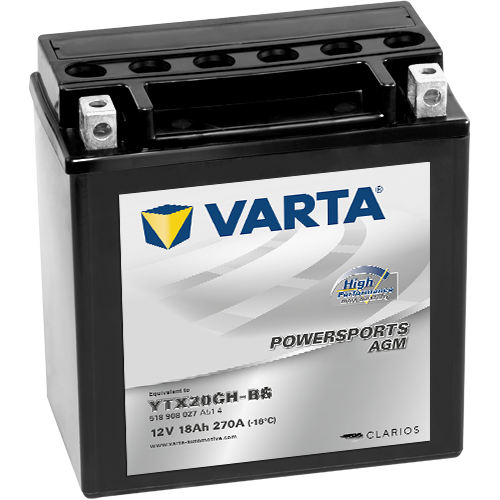 Varta Startbatteri AGM YTX20CH-BS (518 908 027)