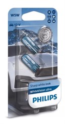 Philips W5W (12961) White Vision Ultra (2 stk)